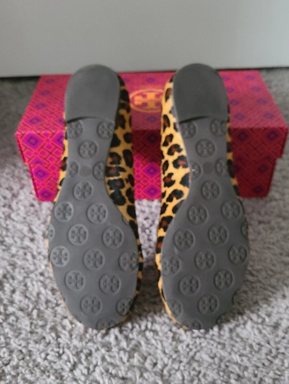 Tory Burch Leopard Reva Flat